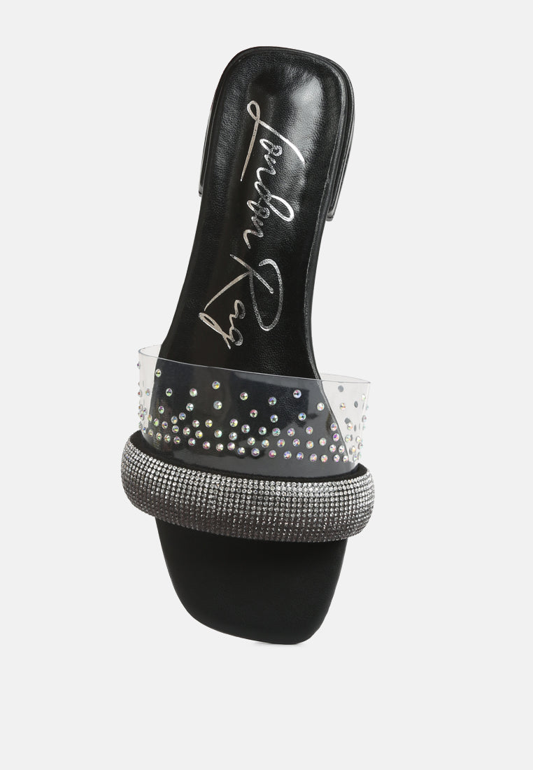 Old Flame Low Strack Heel Sandals - Tigbul's Variety Fashion Shop