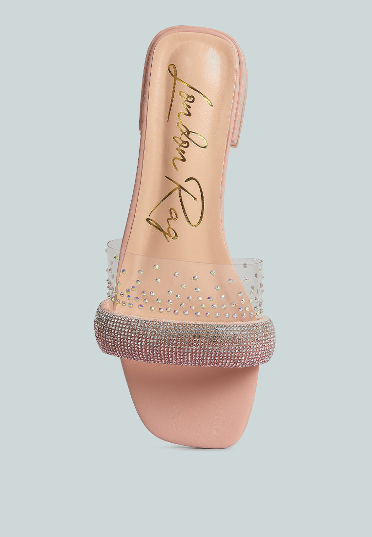 Old Flame Low Strack Heel Sandals - Tigbul's Variety Fashion Shop