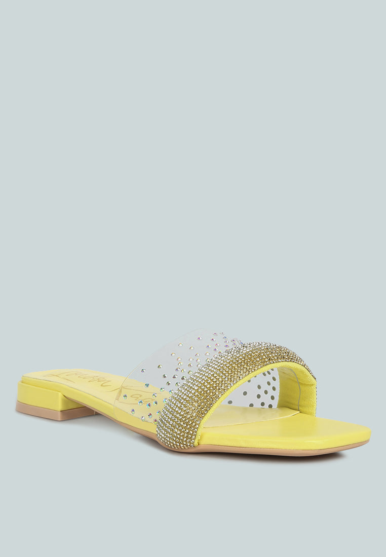 Old Flame Low Strack Heel Sandals - Tigbul's Variety Fashion Shop