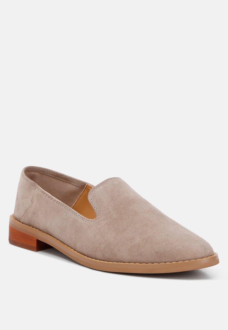 Oliwia Classic Suede Loafers - Tigbul's Variety Fashion Shop