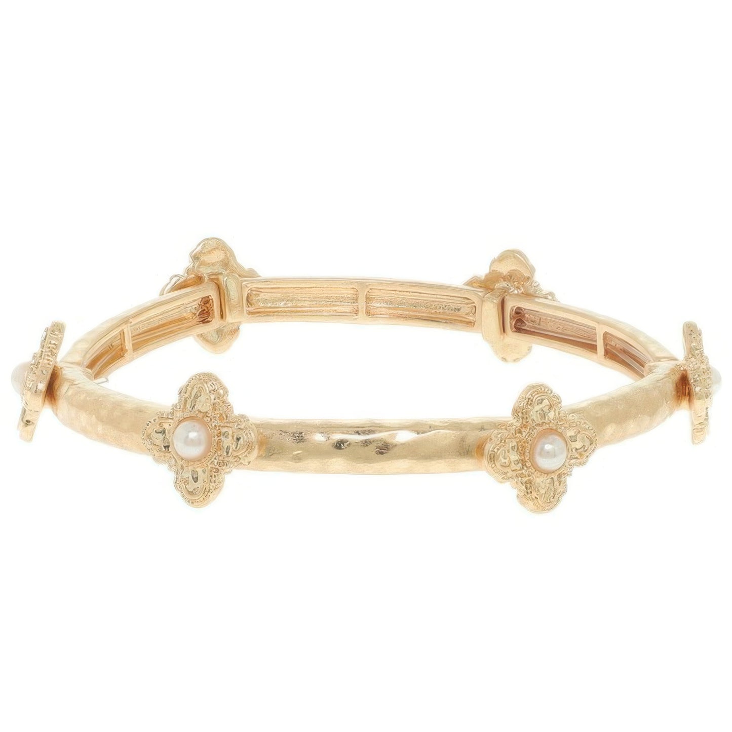 Ornate Cross Stretch Bracelet - Tigbul's Variety Fashion Shop