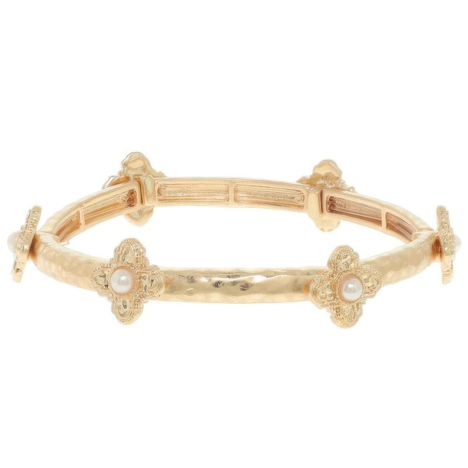 Ornate Cross Stretch Bracelet - Tigbul's Variety Fashion Shop
