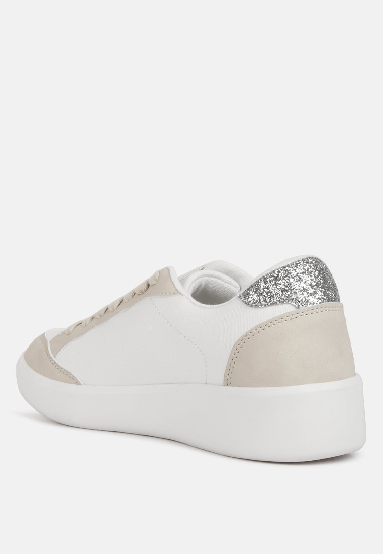 Perry Glitter Detail Star Sneakers - Tigbul's Variety Fashion Shop