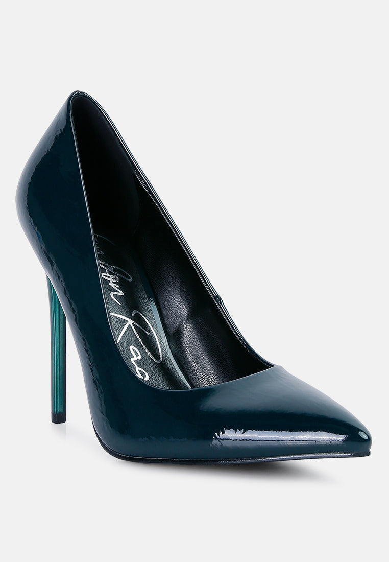 Personated Stiletto Heel Pumps - Tigbul's Variety Fashion Shop