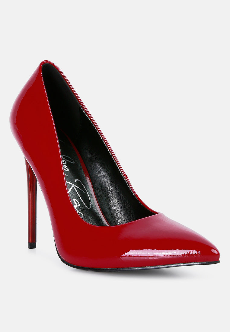 Personated Stiletto Heel Pumps - Tigbul's Variety Fashion Shop