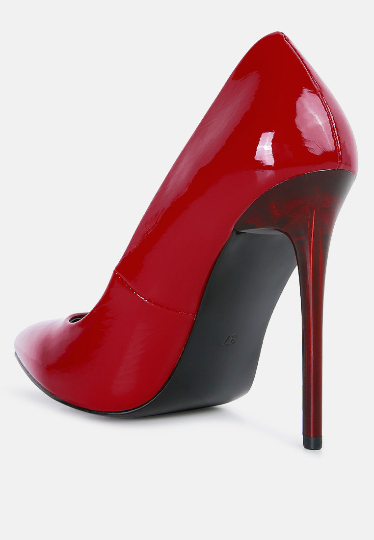 Personated Stiletto Heel Pumps - Tigbul's Variety Fashion Shop