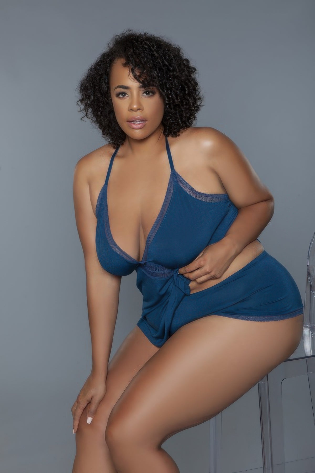Plus Size Cami and Short Lingerie Set | Tigbuls Variety Fashion