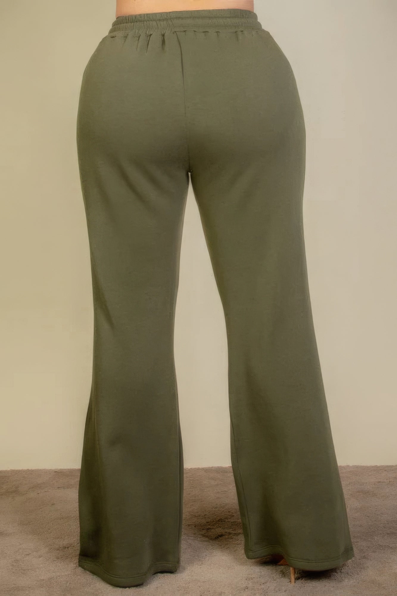 Plus Size Drawstring Waist Slant Pocket Sweatpants - Tigbul's Variety Fashion Shop