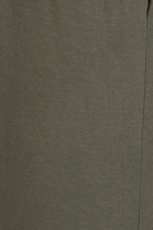 Plus Size High Waist Loose fit pants - Tigbul's Variety Fashion Shop