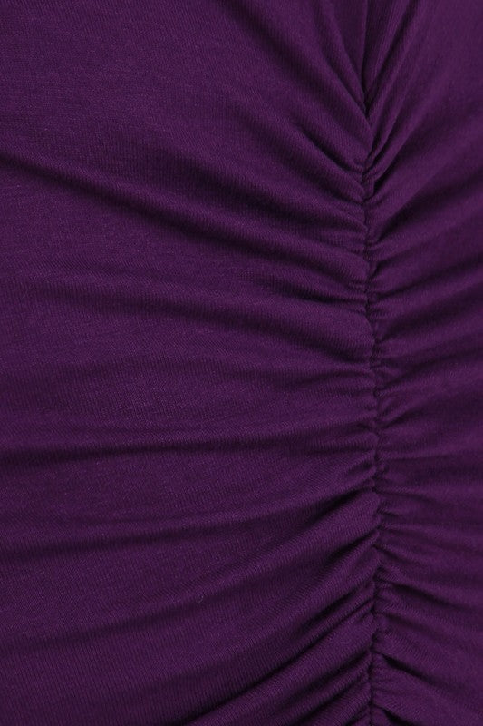 Plus Size waist tie top - Tigbul's Variety Fashion Shop