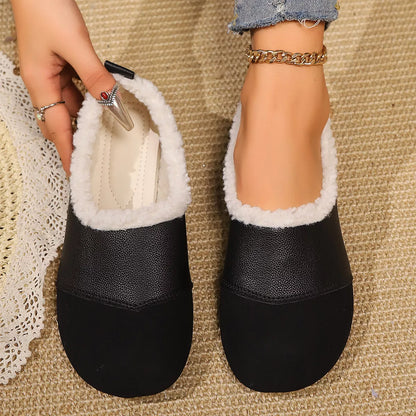 Plush-Lined Slip-Ons - Tigbul's Variety Fashion Shop