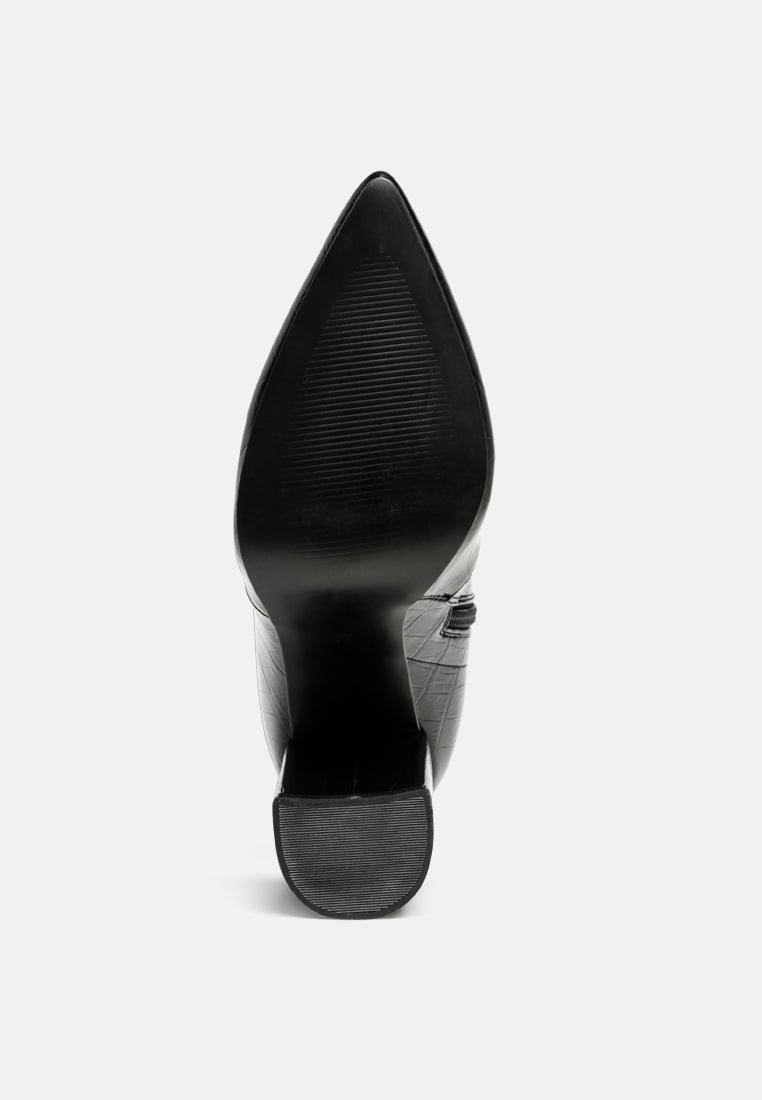 Pokey Long Stiletto Heel Boots - Tigbul's Variety Fashion Shop