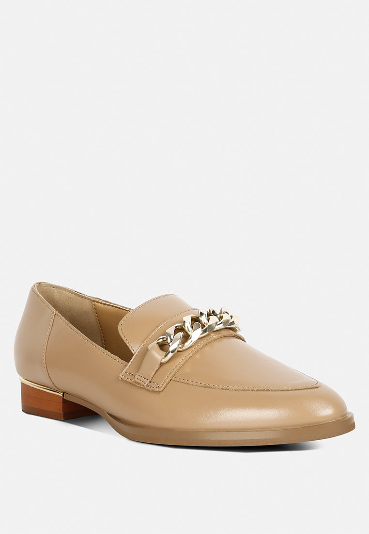 Pola Leather Horsebit Loafers - Tigbul's Variety Fashion Shop