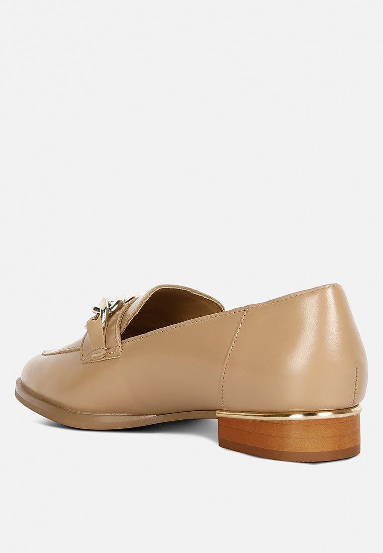 Pola Leather Horsebit Loafers - Tigbul's Variety Fashion Shop