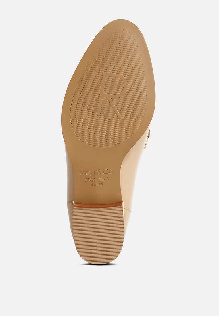 Pola Leather Horsebit Loafers - Tigbul's Variety Fashion Shop