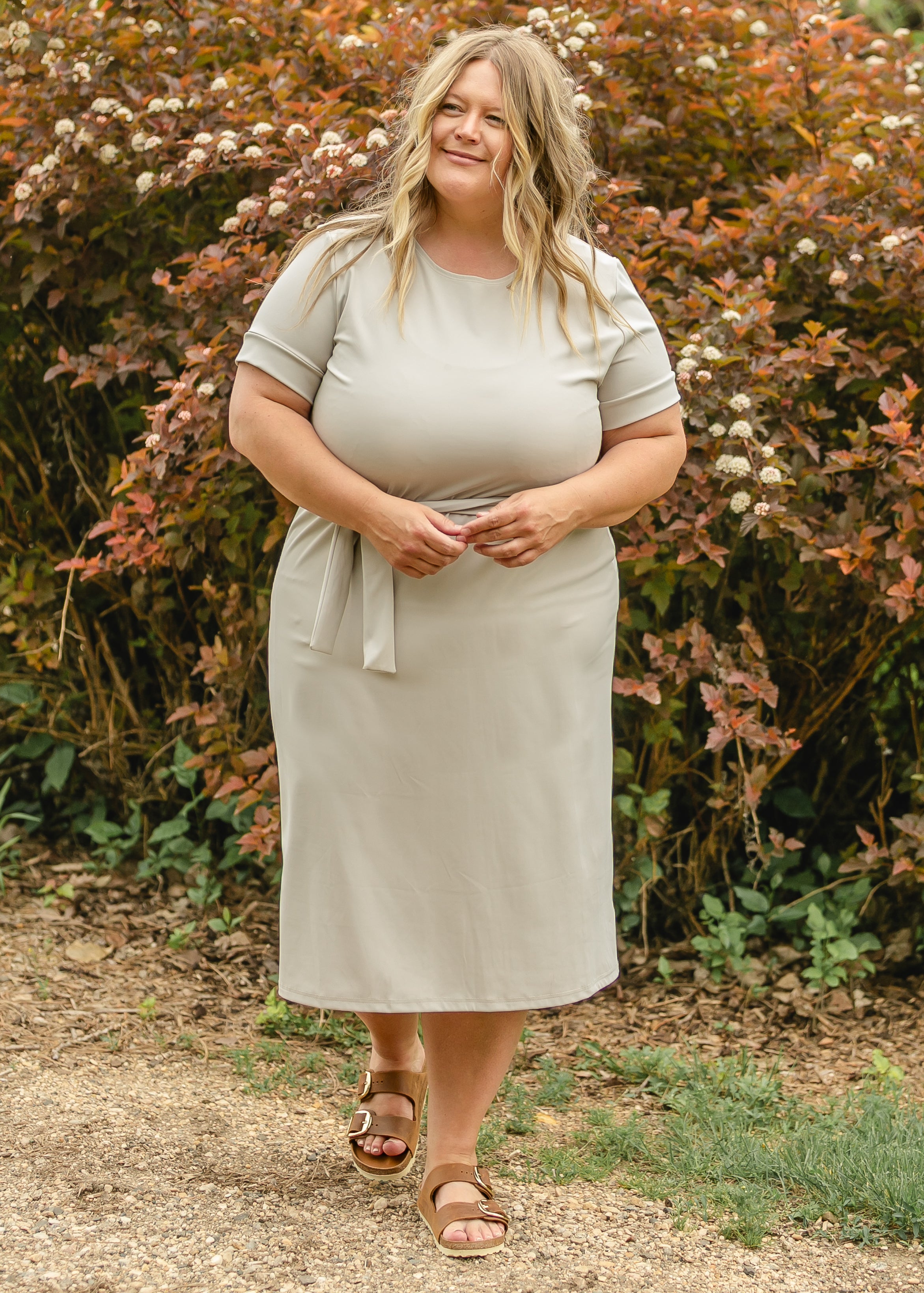 Lennox Classic Midi Dress - 46" - Tigbul's Variety Fashion Shop