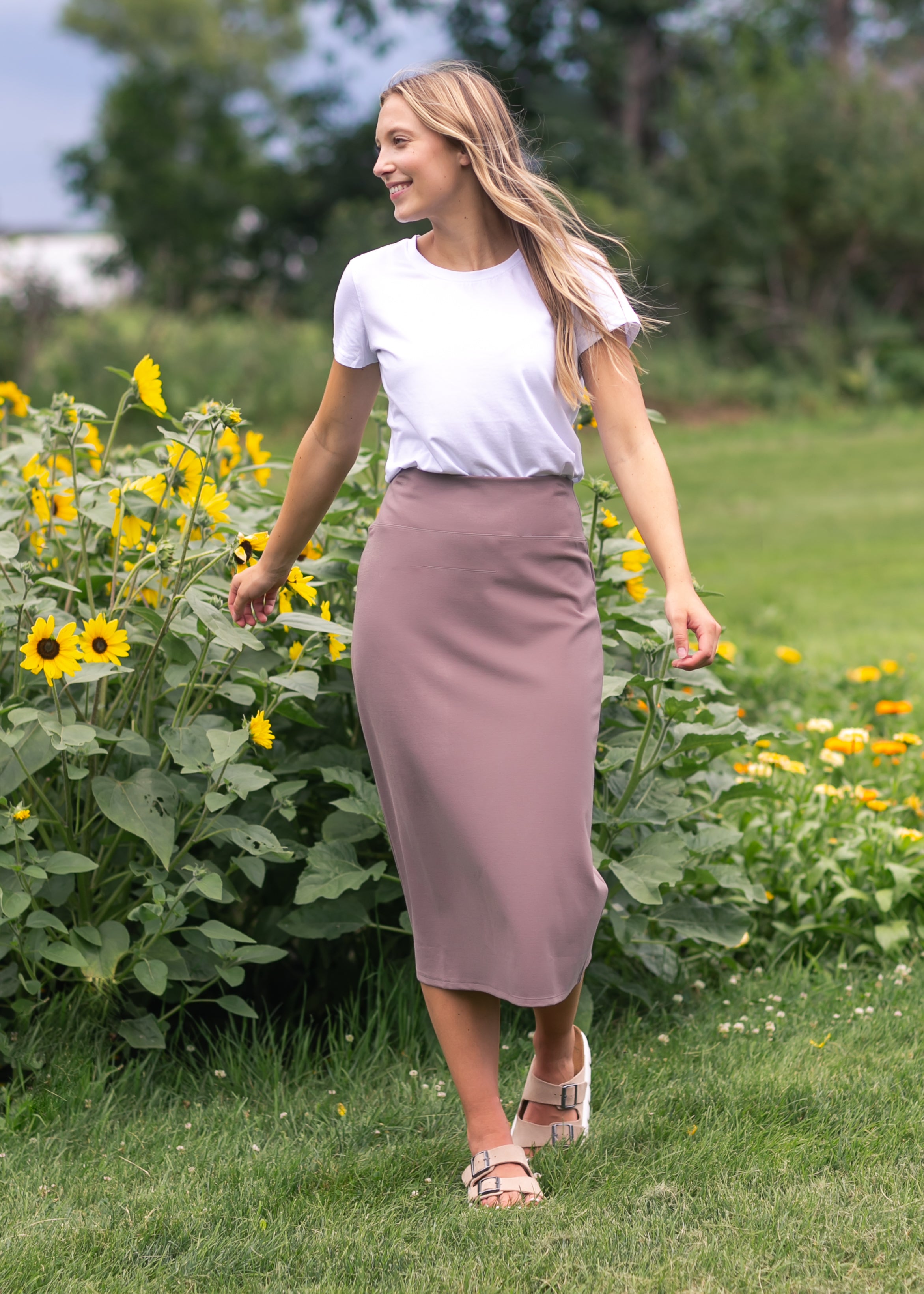 Quinn Midi Skirt 31 Inch - FINAL SALE