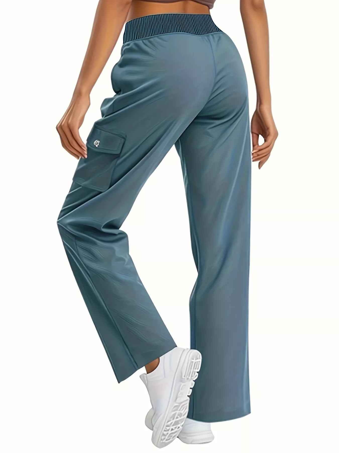 Relaxed Fit Active Pants with Drawstring Waist - Tigbul's Variety Fashion Shop