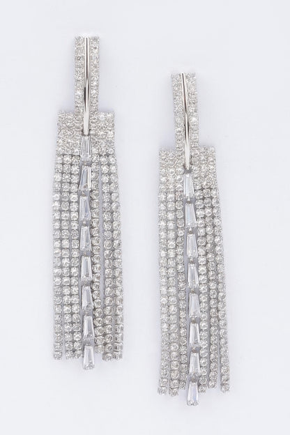 Rhinestone Earring - Tigbul's Variety Fashion Shop