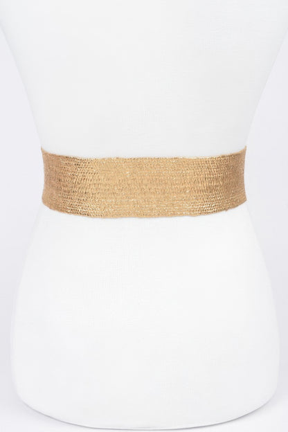 Rhinestone Elastic Belt - Tigbul's Variety Fashion Shop
