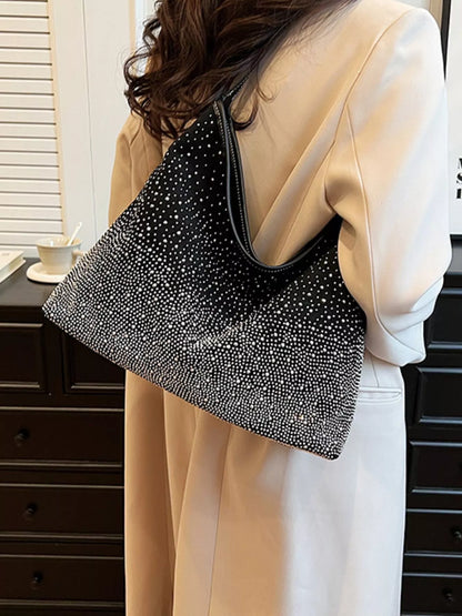 Rhinestone Tote Bag - Tigbul's Variety Fashion Shop