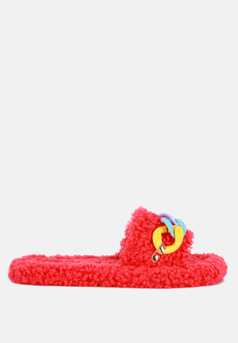 Rola  Acrylic Chain Slides - Tigbul's Variety Fashion Shop