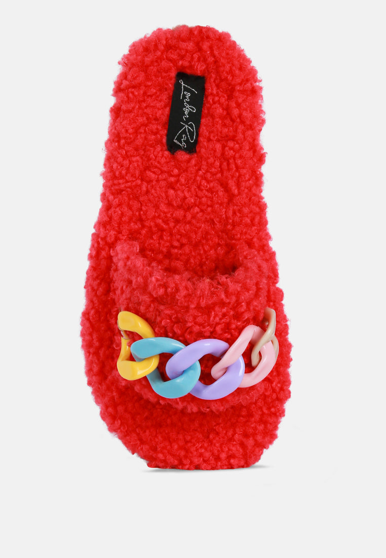Rola  Acrylic Chain Slides - Tigbul's Variety Fashion Shop