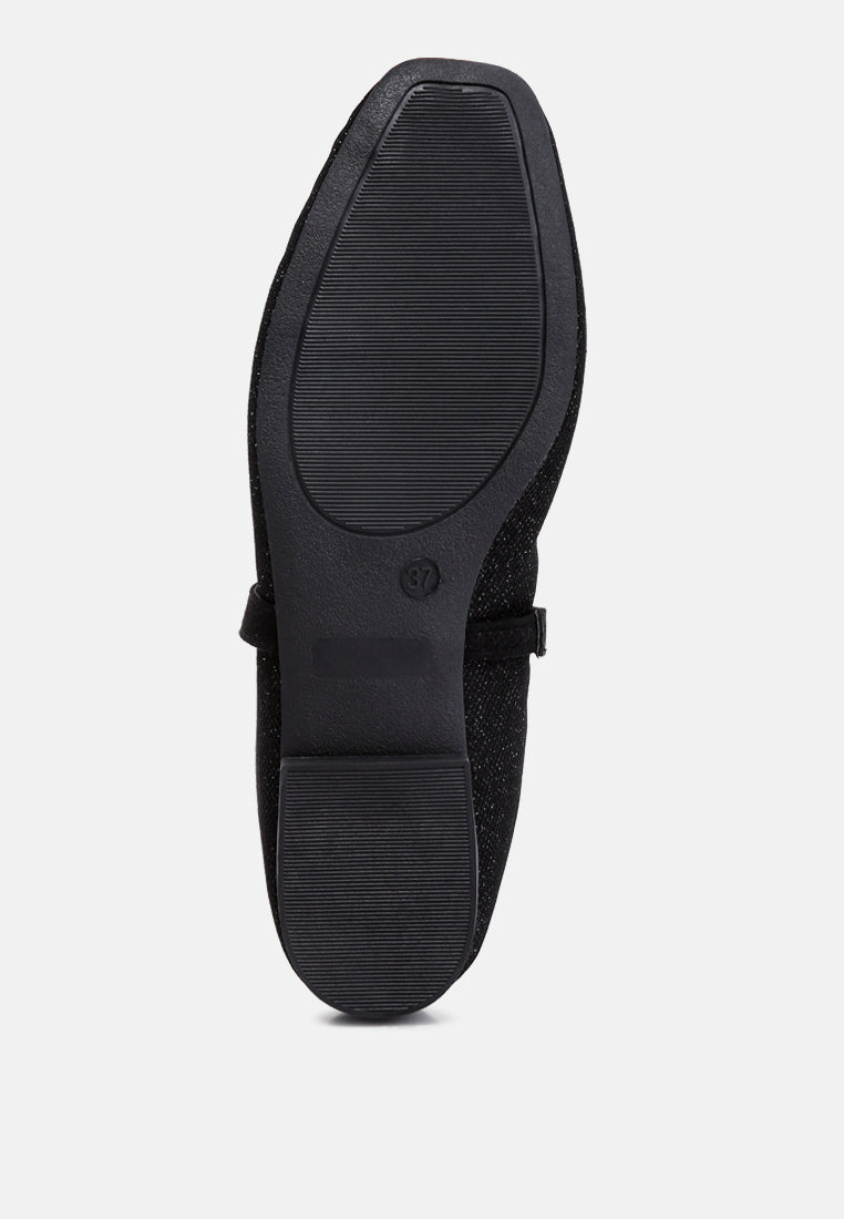 Sassie Pearl Embellished Ballerina Flats - Tigbul's Variety Fashion Shop