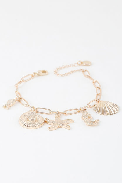 Shiny Sea Creatures Bracelet - Tigbul's Variety Fashion Shop