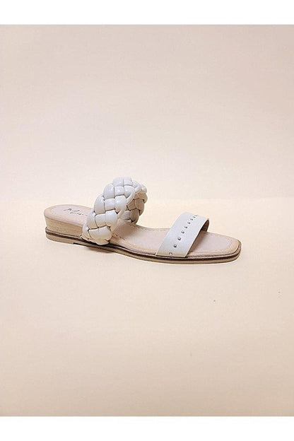 SILAS-SLIDE SANDALS - Tigbul's Variety Fashion Shop