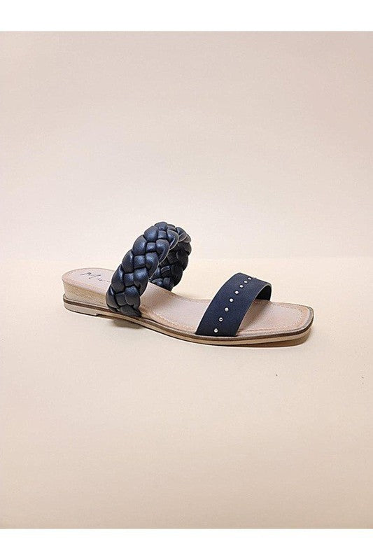 SILAS-SLIDE SANDALS - Tigbul's Variety Fashion Shop