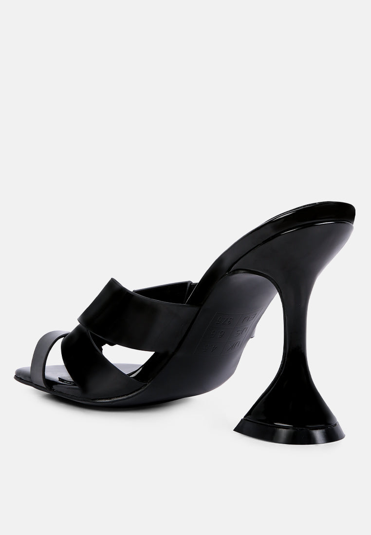 Snatched Intertwined Toe Ring Heeled Sandals - Tigbul's Variety Fashion Shop