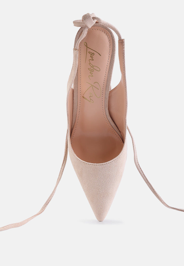 Spiced Night Fantasy Heel Lace-Up Sandals - Tigbul's Variety Fashion Shop