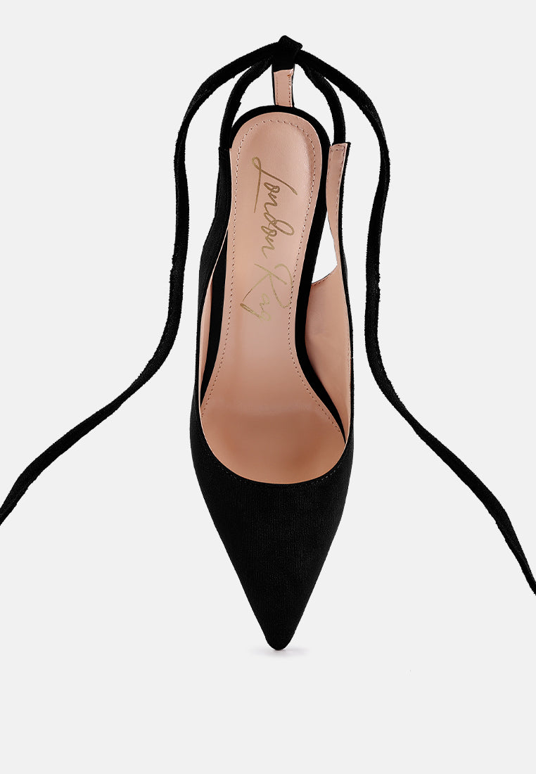 Spiced Night Fantasy Heel Lace-Up Sandals - Tigbul's Variety Fashion Shop