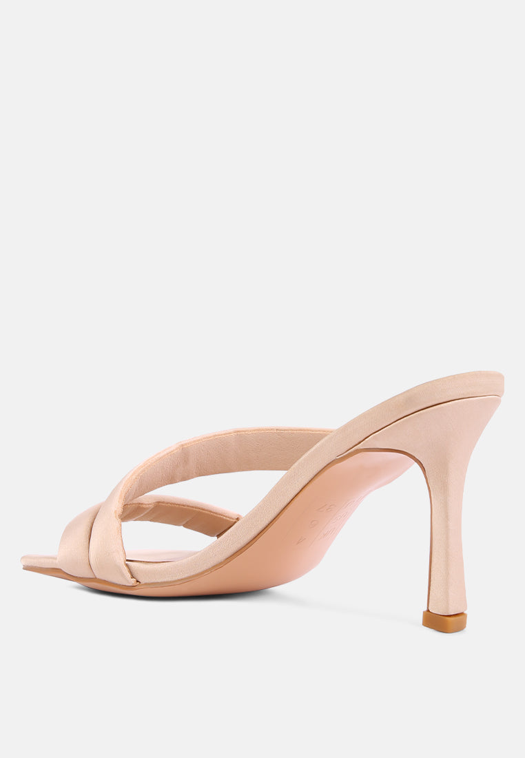 Spice Up Dual Strap Heel Sandals - Tigbul's Variety Fashion Shop
