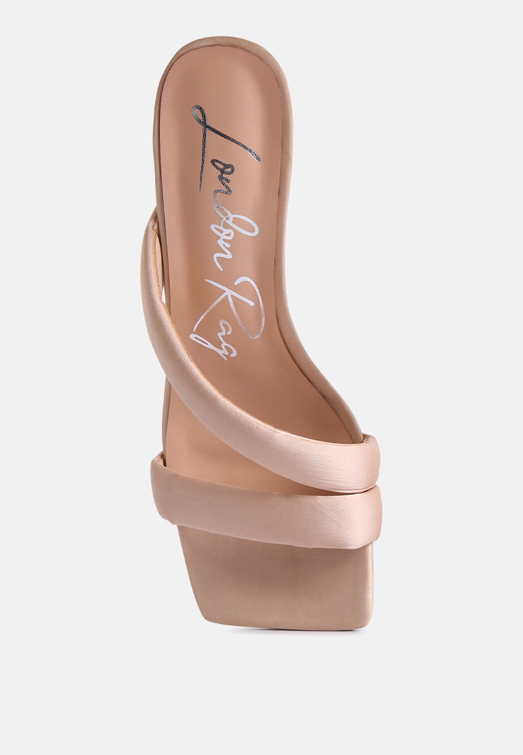 Spice Up Dual Strap Heel Sandals - Tigbul's Variety Fashion Shop