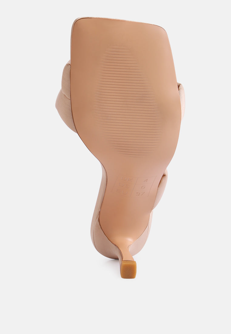 Spice Up Dual Strap Heel Sandals - Tigbul's Variety Fashion Shop