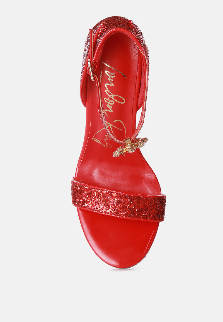 Straight Fire High Heel Glitter Stilettos - Tigbul's Variety Fashion Shop