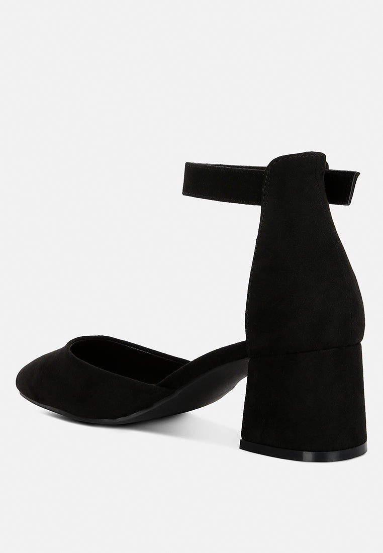 Stroot Mid Block Heel Sandals - Tigbul's Variety Fashion Shop