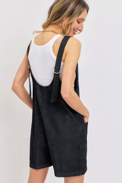 Summer Denim Overall Romper - Tigbul's Variety Fashion Shop
