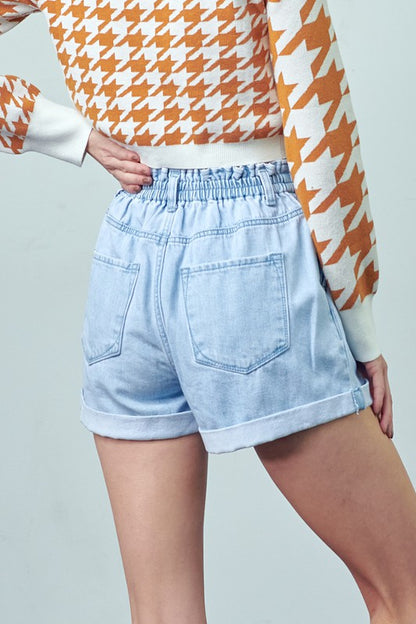 Super High Rise Mom Shorts - Tigbul's Variety Fashion Shop