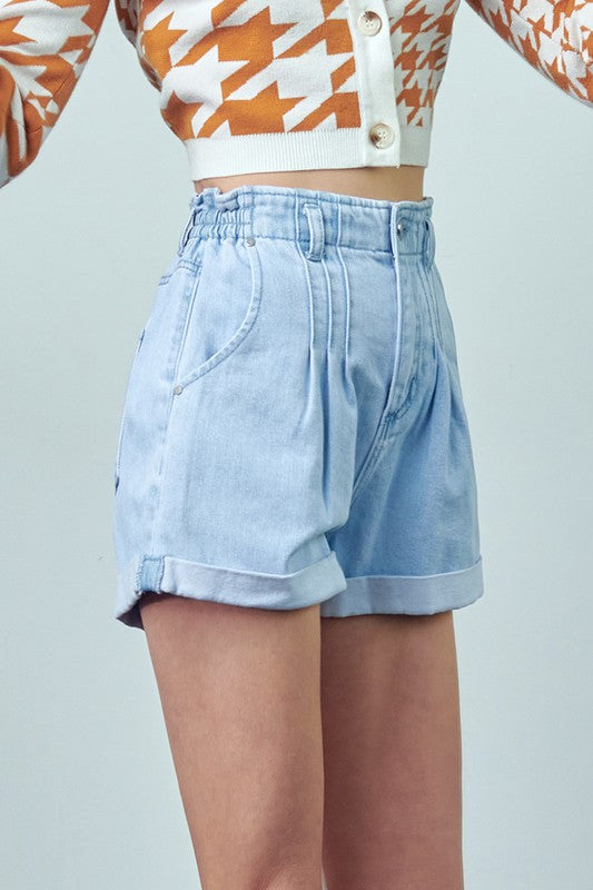 Super High Rise Mom Shorts - Tigbul's Variety Fashion Shop