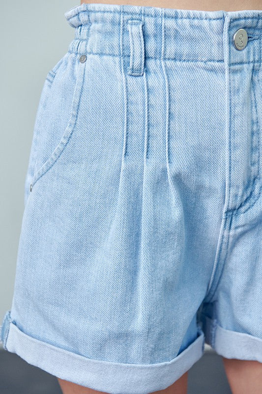 Super High Rise Mom Shorts - Tigbul's Variety Fashion Shop