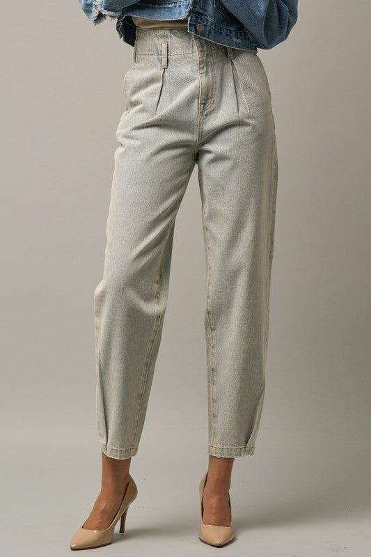 Super High Waist Balloon Jeans - Tigbul's Variety Fashion Shop