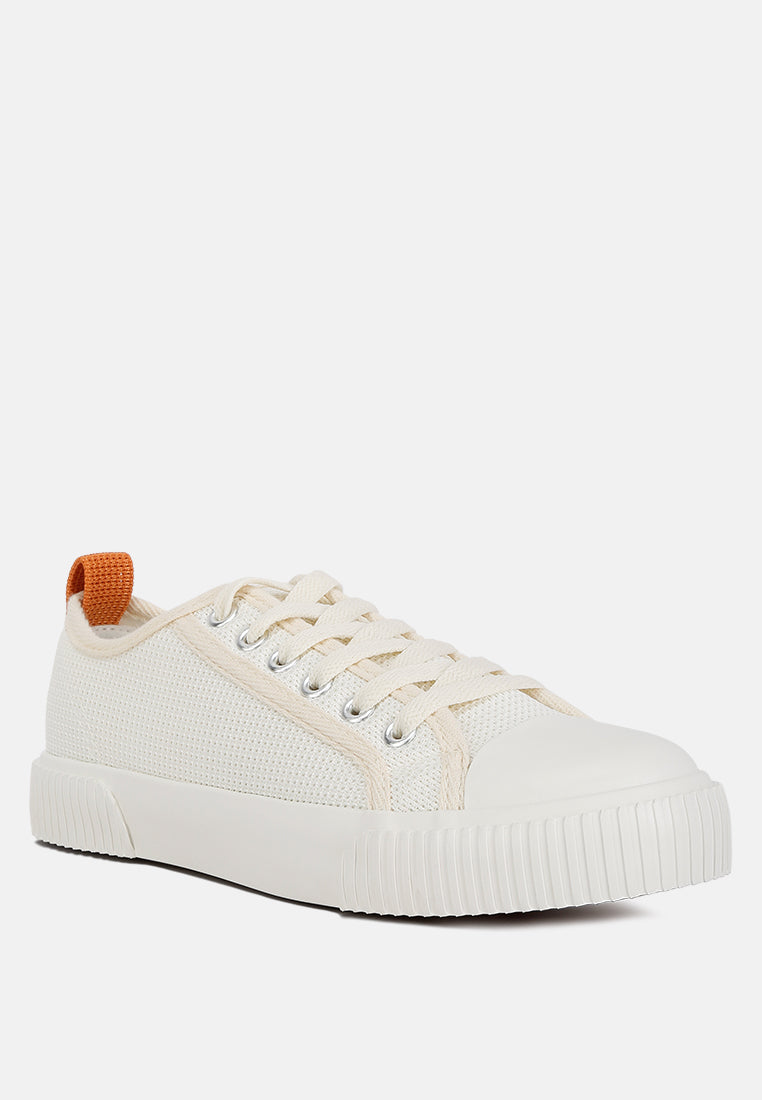 Sway Chunky Sole Knitted Textile Sneakers - Tigbul's Variety Fashion Shop