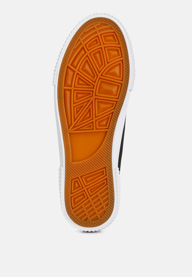 Sway Chunky Sole Knitted Textile Sneakers - Tigbul's Variety Fashion Shop