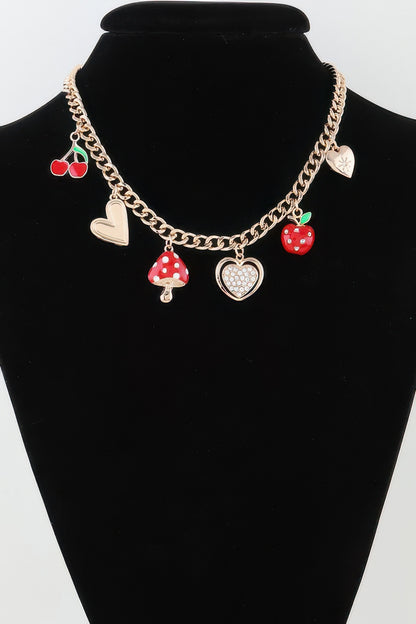 Sweet Charms Chain Necklace - Tigbul's Variety Fashion Shop