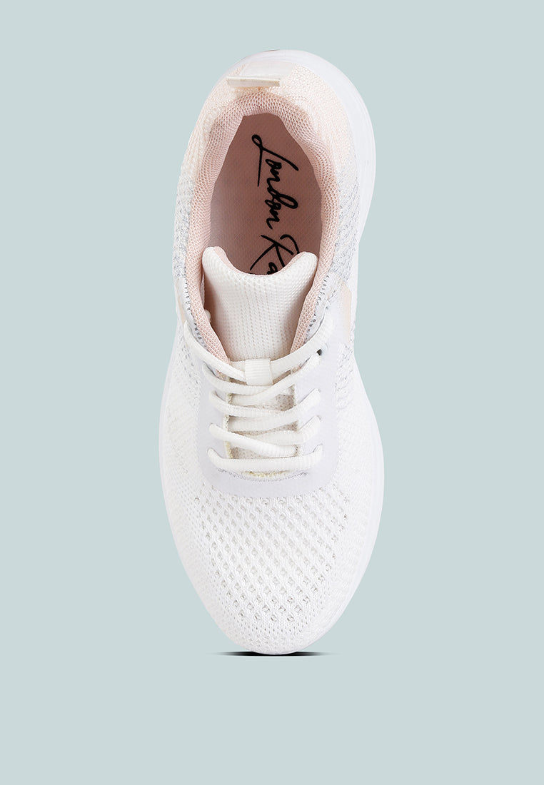 Synthia Contrasting Chunky Sneakers - Tigbul's Variety Fashion Shop