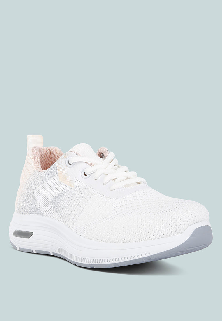 Synthia Contrasting Chunky Sneakers - Tigbul's Variety Fashion Shop