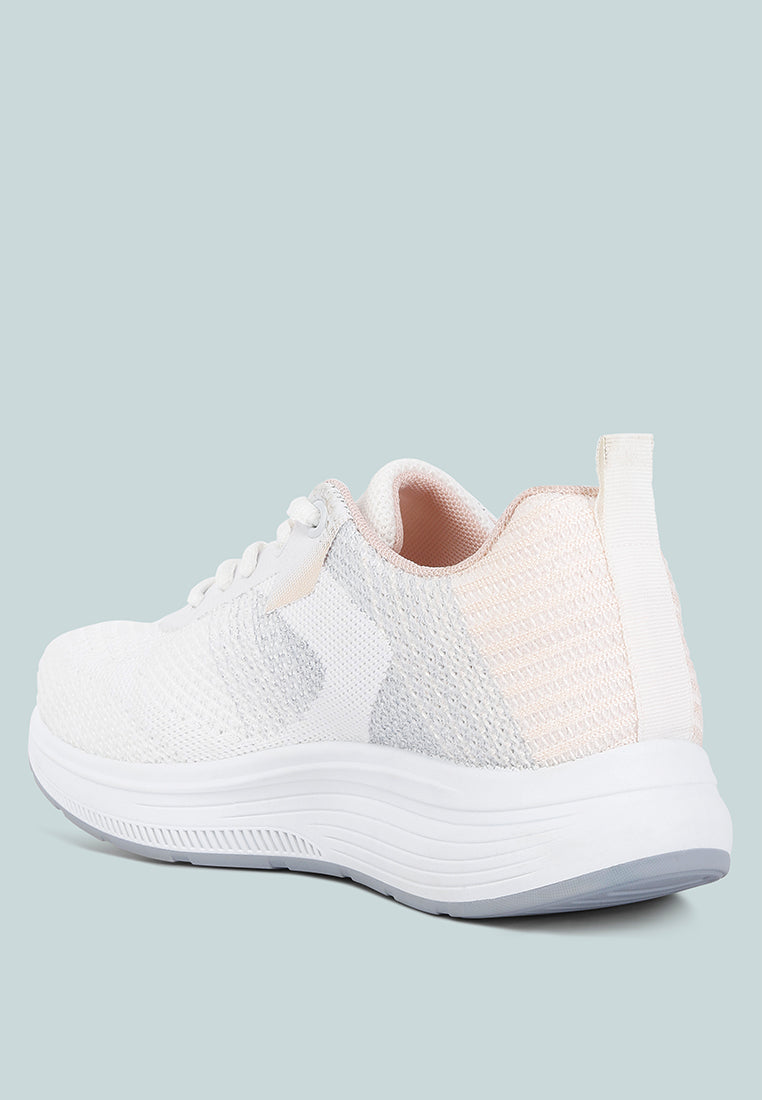 Synthia Contrasting Chunky Sneakers - Tigbul's Variety Fashion Shop
